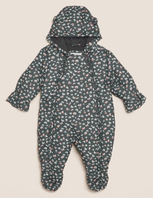 

M&S Collection Traje de invierno con diseño de leopardo (0-3 años) - Pink Mix, Pink Mix