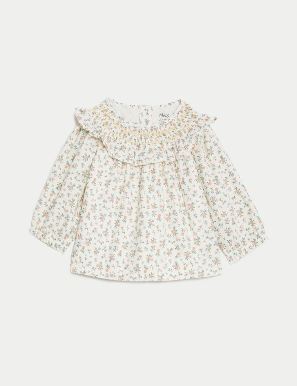 2pc Cotton Rich Ditsy Floral Outfit (0-3 Yrs) image 3