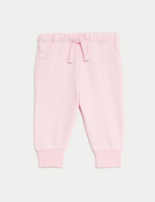 Cotton Rich Joggers (0-3 Yrs) | M&S Collection | M&S