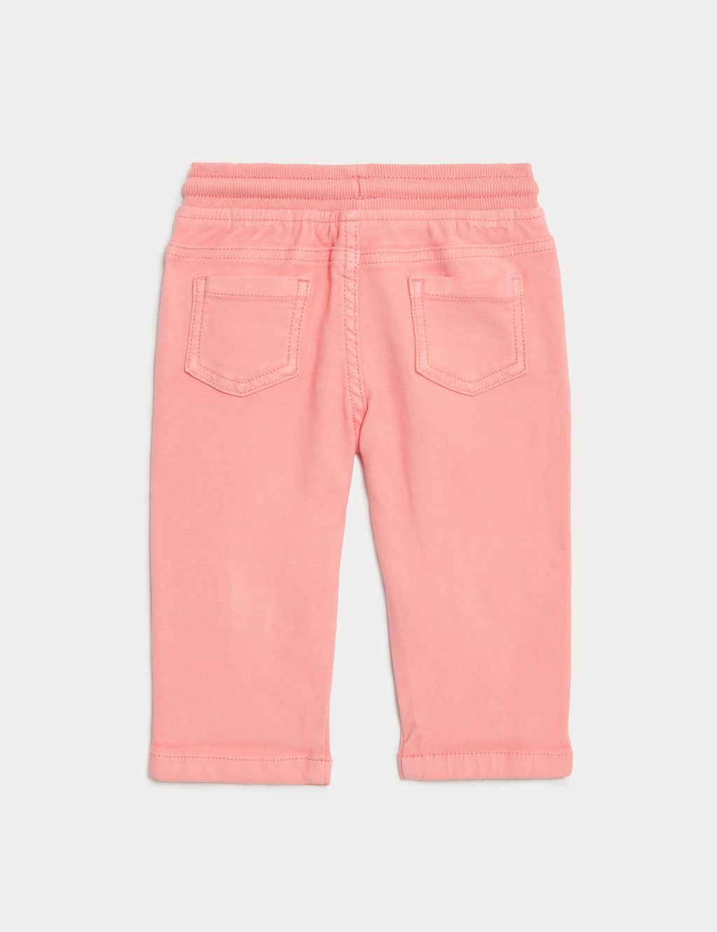 Cotton Rich Woven Trousers (0-3 Yrs) image 3