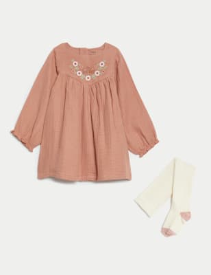 M and s deals girls dresses