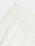 Puur katoenen broek met elastische tailleband (0-3 jaar)
