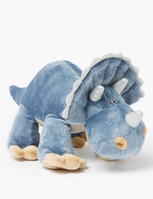 triceratops cuddly toy