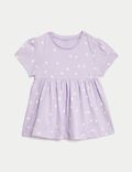 2pk Pure Cotton Spotted Tops (0-3 Yrs)