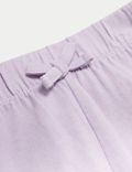 2pk Pure Cotton Frill Shorts (0-3 Yrs)