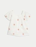 3pc Pure Cotton Floral Outfit (0-3 Yrs)