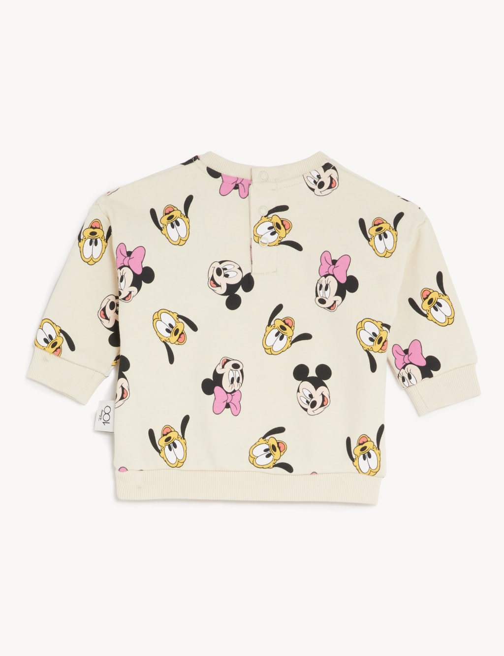 Cotton Rich Minnie Mouse™ Sweater (0-3 Yrs) image 2