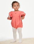 2pk Cotton Rich Strawberry Romper Outfit (0-3 Yrs)