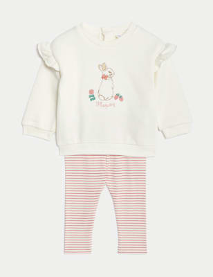 2pc Cotton Rich Peter Rabbit™ Outfit (0-3 Yrs)