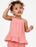 2pc Pure Cotton Top & Shorts Outfit (0 Mths-3 Yrs)