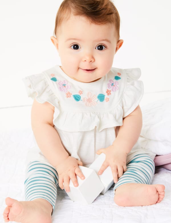 2 Piece Cotton Outfit (7lbs-12 Mths)