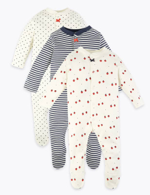 marks and spencer baby sleepsuits