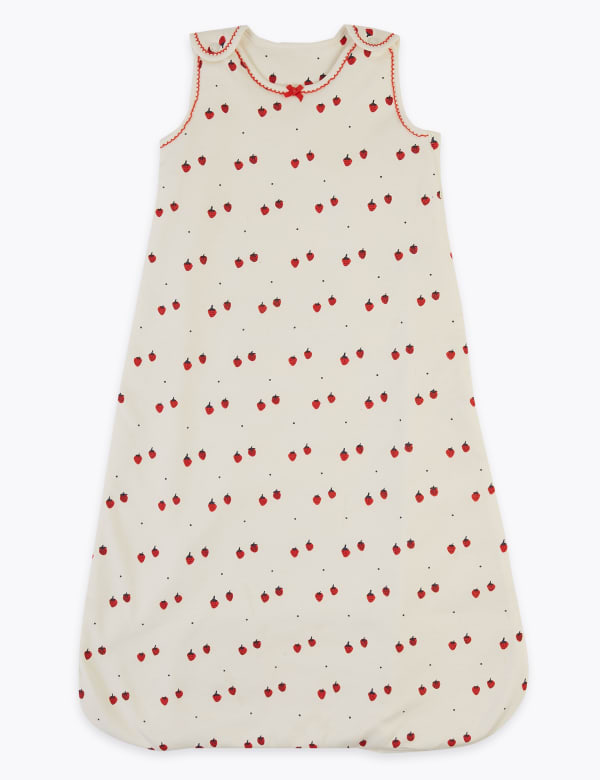 1.5 Tog Strawberry Sleeping Bag (0-36 Mths)