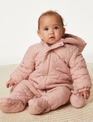 Baby girl shop snowsuit next