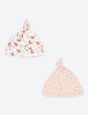 Lot de 2&nbsp;chapeaux en coton