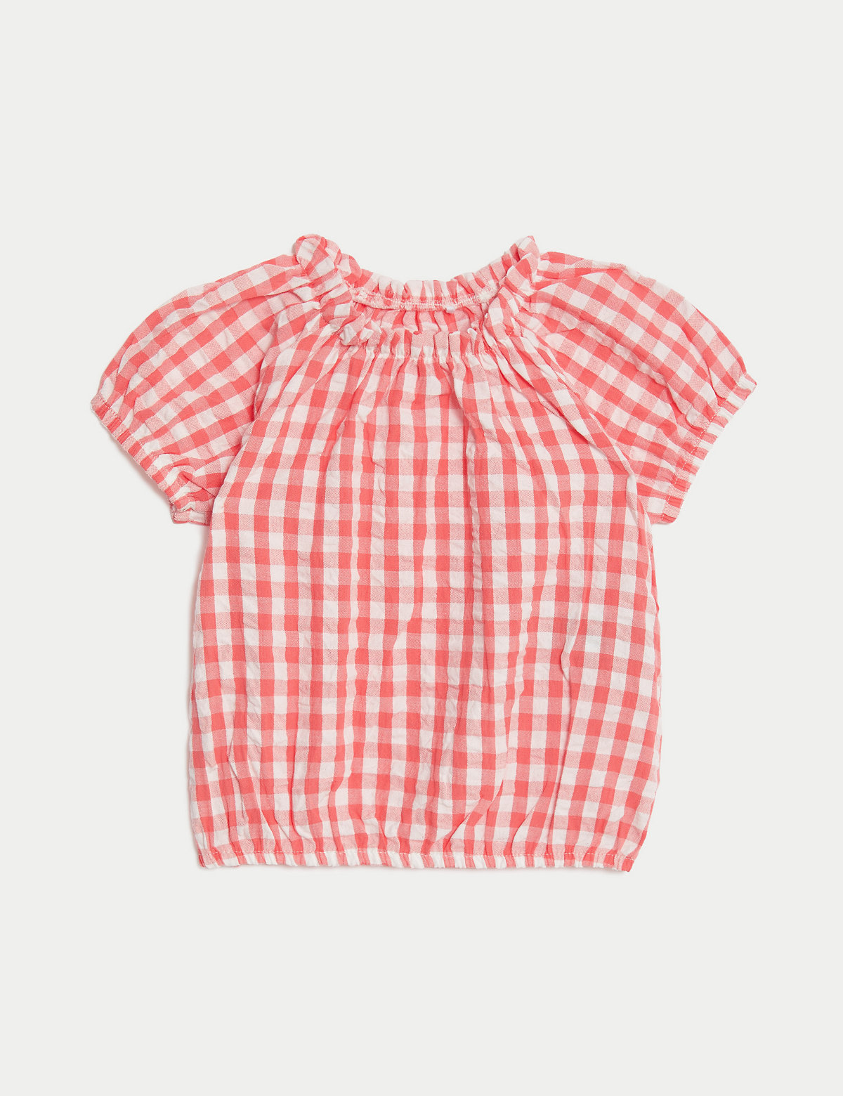 Pure Cotton Gingham Outfit (0-3 Yrs)