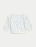 Cotton Rich Floral Sweatshirt (0-3 Yrs)