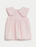 Cotton Rich Gingham Outfit (0-3 Yrs)