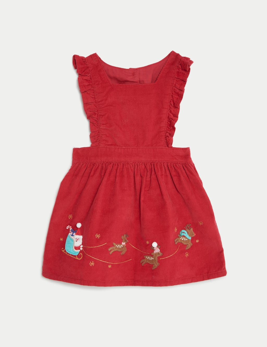 3pc Cotton Rich Christmas Sleigh Outfit (0-3 Yrs) image 4