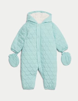 M&s baby hot sale girl snowsuit