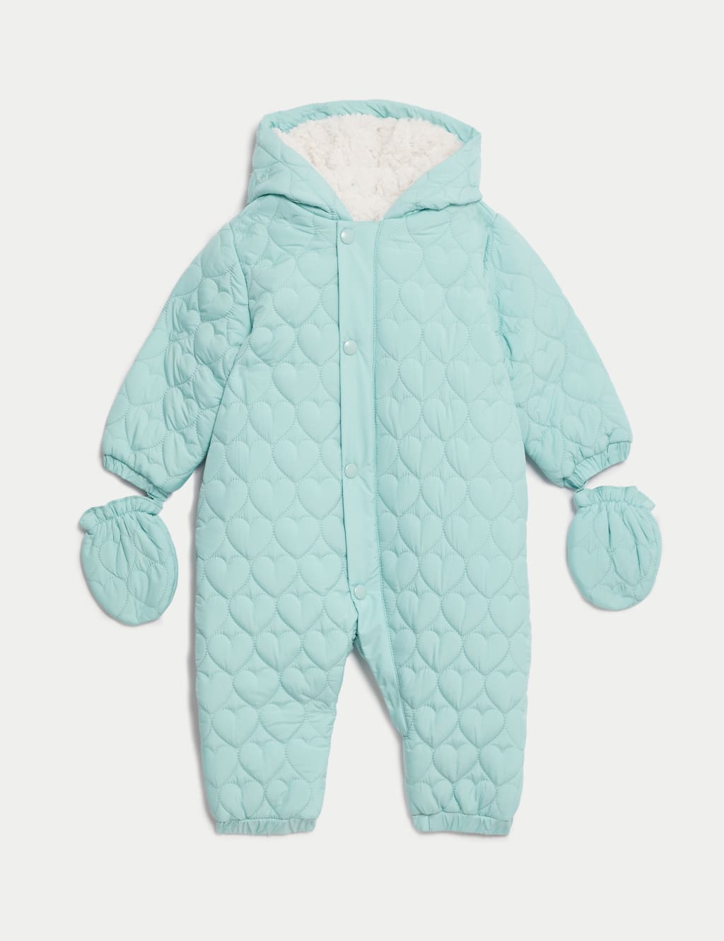 Hooded Snowsuit (0-3 Yrs) image 1