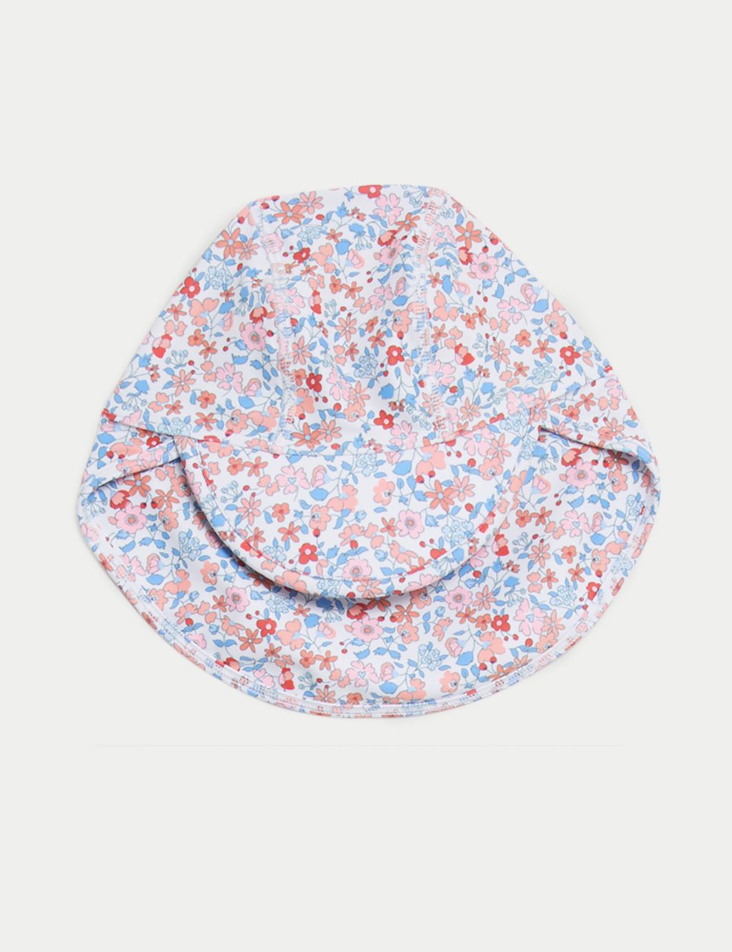 2pc Floral Swimsuit and Hat (0-3 Yrs) image 3