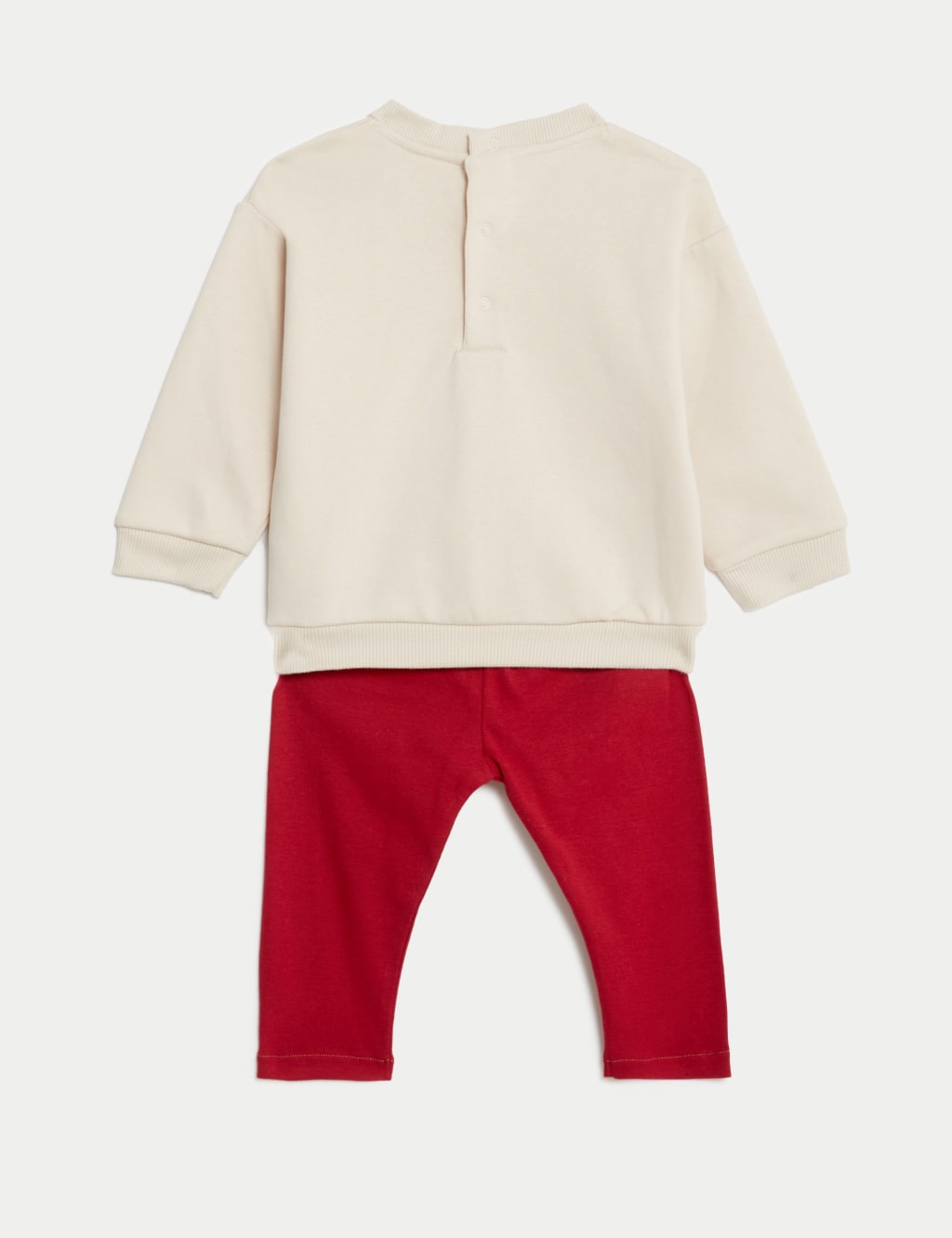 2pc Cotton Rich Christmas Outfit (0-3 Yrs) image 2