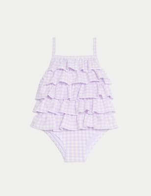 Gingham Swimsuit (0-3 Yrs) - DE