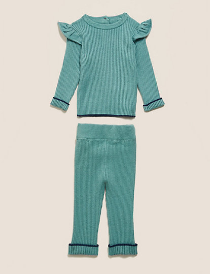 2 Piece Knitted Outfit (0-3 Yrs)