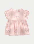2pc Pure Cotton Checked Peter Rabbit™ Outfit (0-3 Yrs)