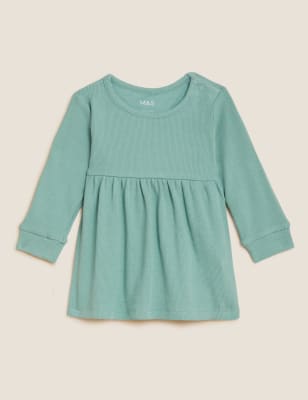 

M&S Collection Top de algodón (0-3 años) - Sage, Sage