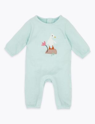 Animal Appliqué All in One (0-12 Mths) | M&S