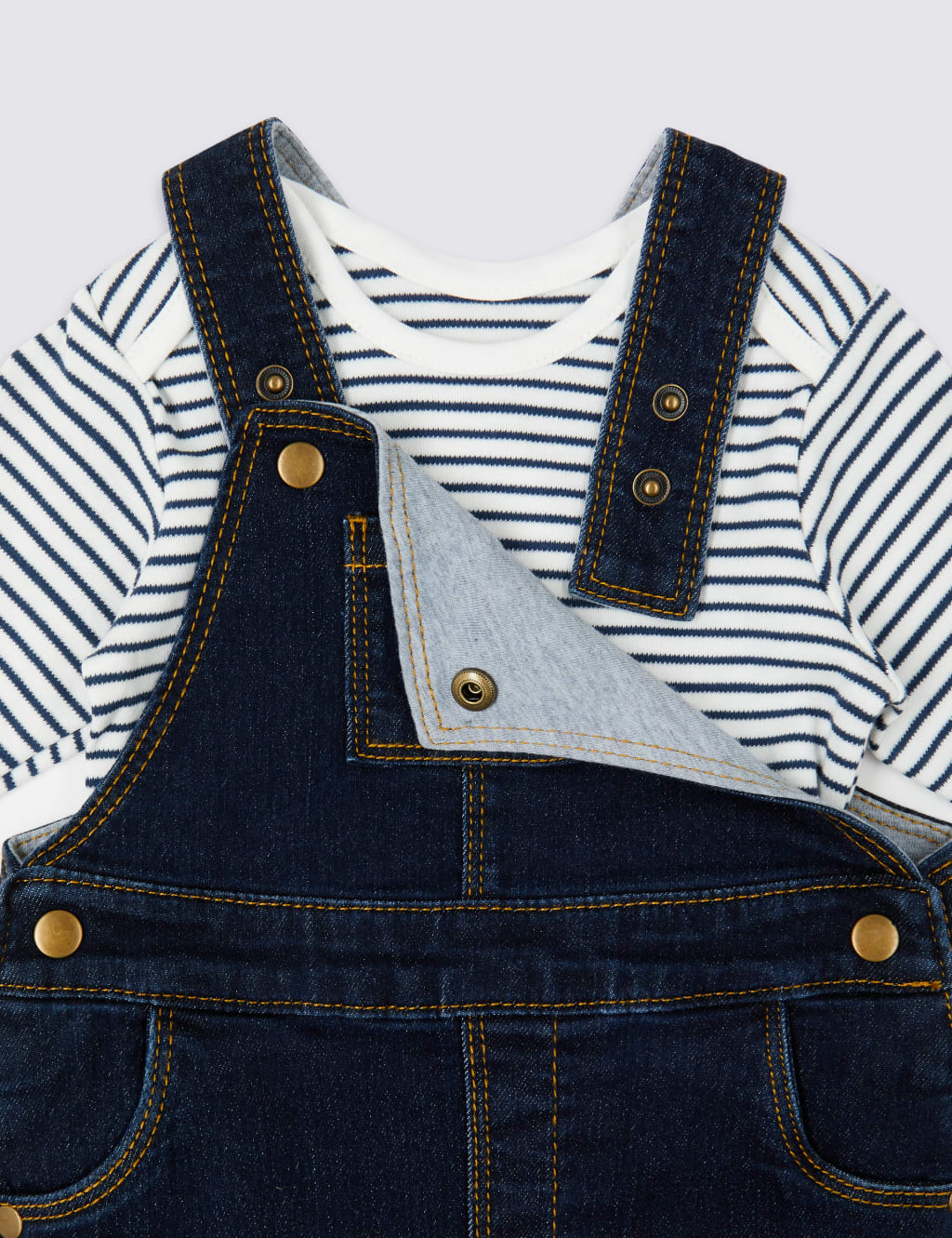 2 Piece Bodysuit & Pinafore Outfit (0-3 Yrs) image 5
