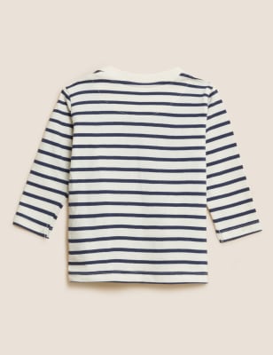 

M&S Collection Top 100% algodón con texto 'Love This Day (0-3 años) - White Mix, White Mix