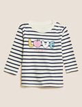 Pure Cotton Love This Day Slogan Top (0 - 3 Yrs)