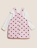 2pc Pure Cotton Minnie Mouse™ Outfit (0-3 Yrs)