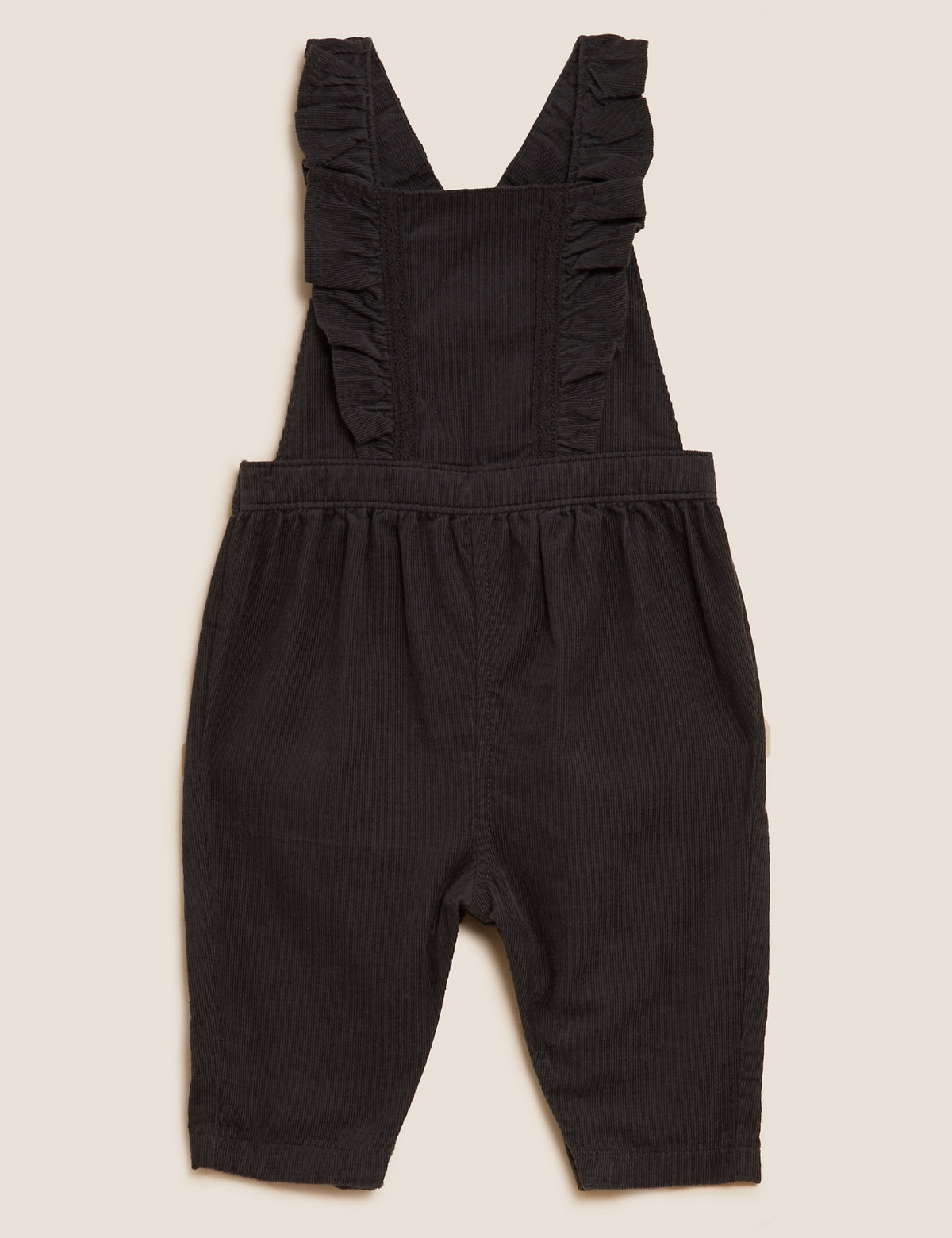 2pc Pure Cotton Dungarees Outfit