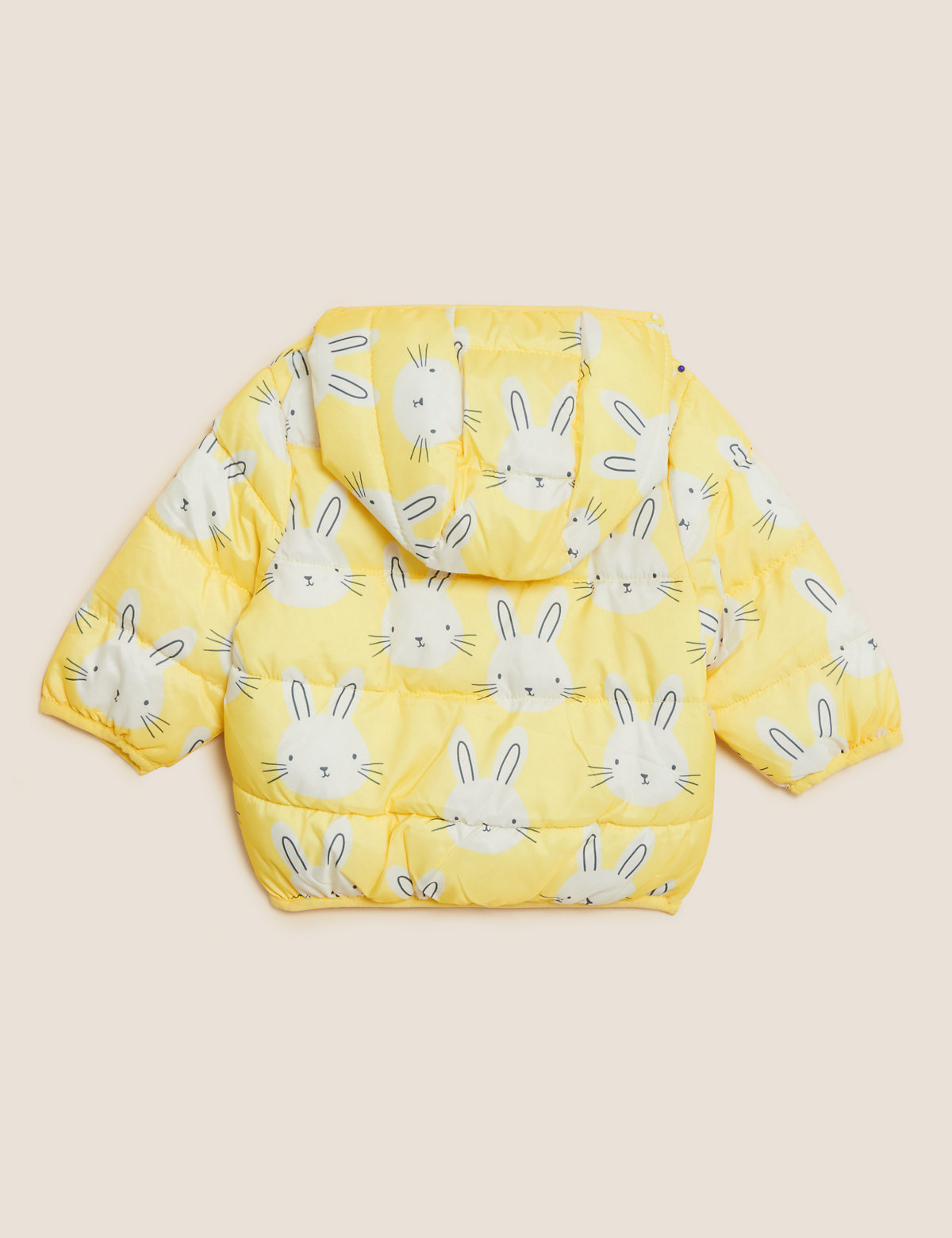Bunny Print Hooded Jacket