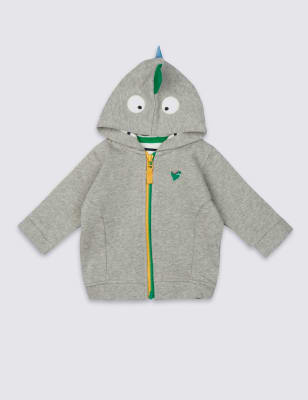 dinosaur hooded shirt