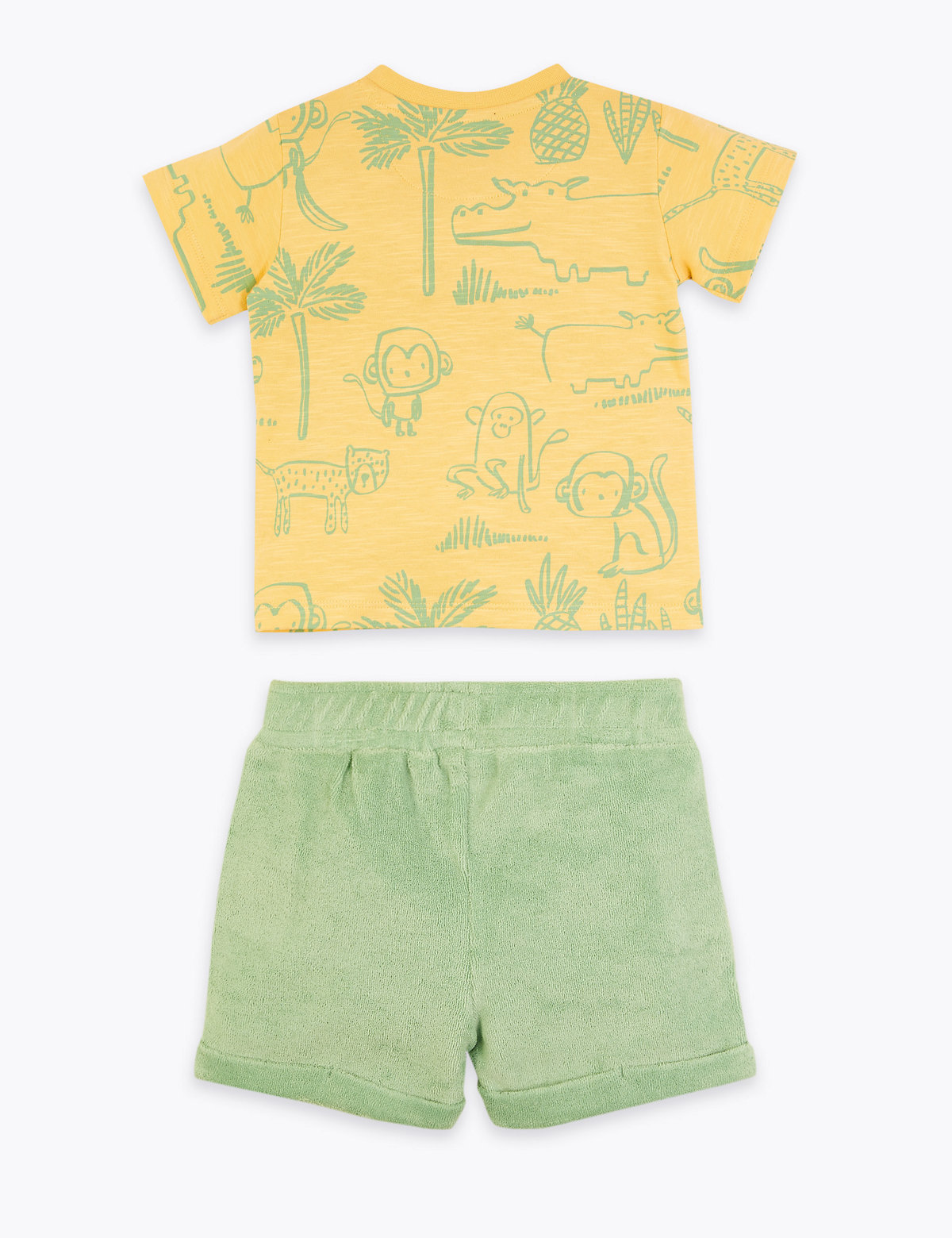 2 Piece Cotton Animal Outfit (0-3 Yrs)