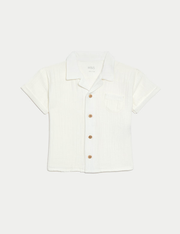 Pure Cotton Shirt (0-3 Yrs) - SG