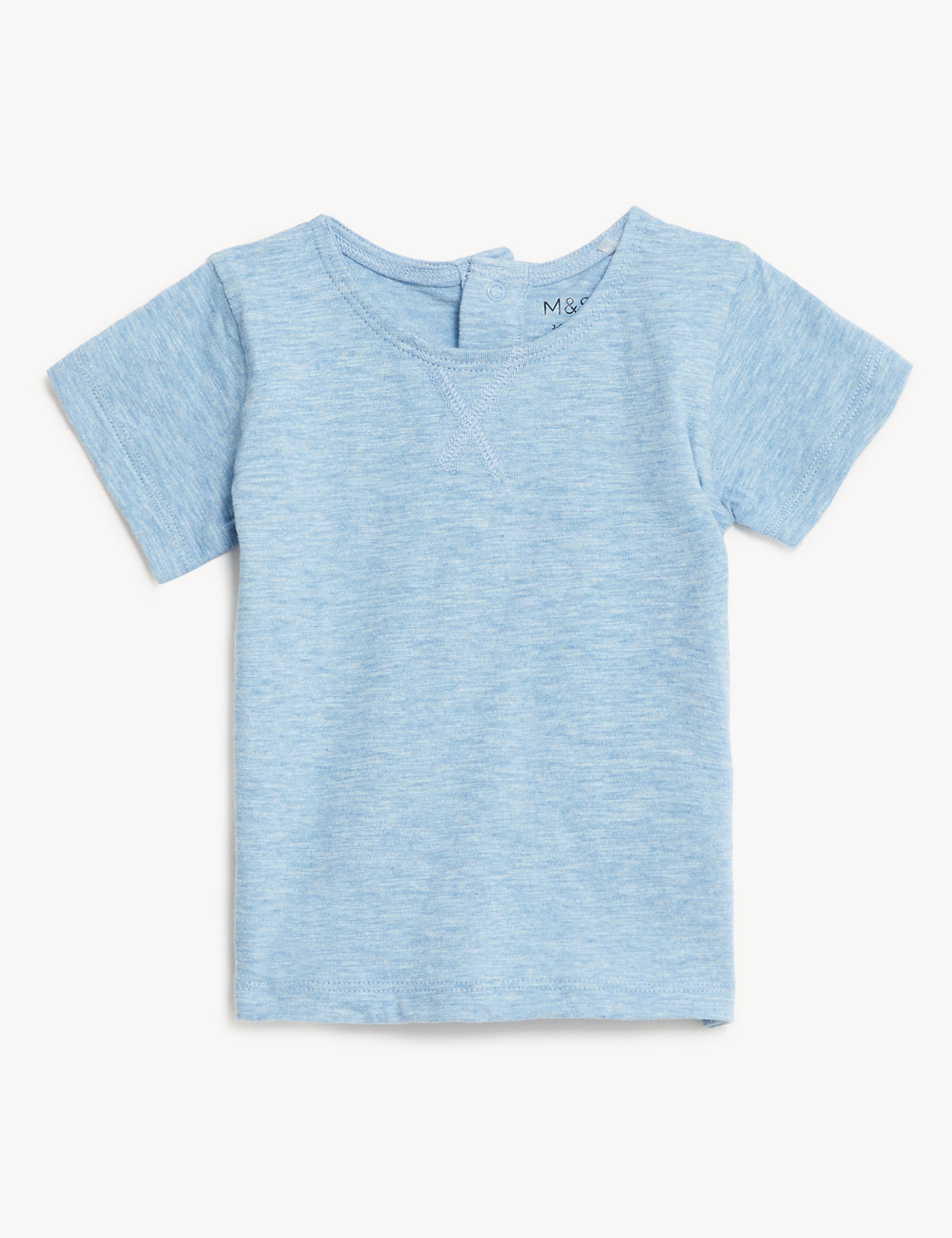3pk Pure Cotton T-Shirts (0-3 Yrs)