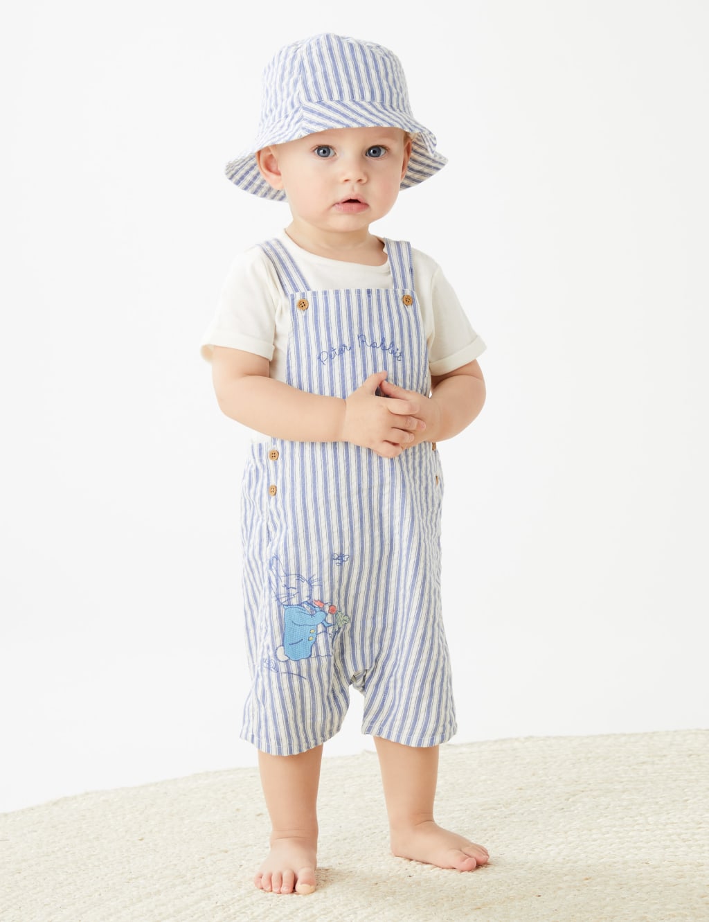 3pc Pure Cotton Peter Rabbit™ Outfit (0-3 Yrs) image 1