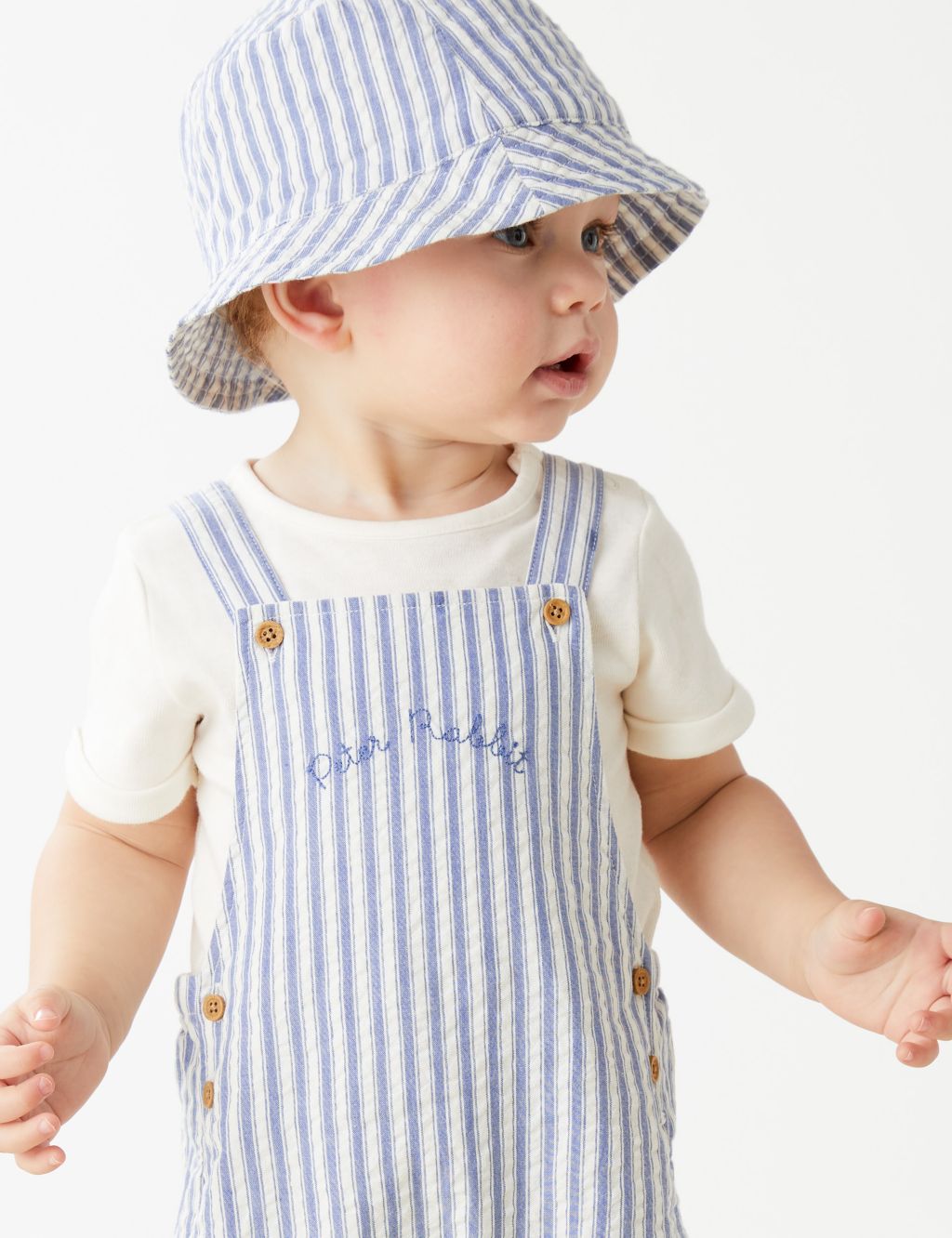 3pc Pure Cotton Peter Rabbit™ Outfit (0-3 Yrs) image 6