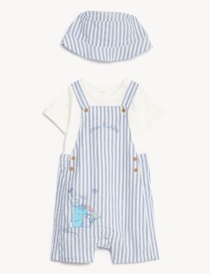 3pc Pure Cotton Peter Rabbit™ Outfit (0-3 Yrs)