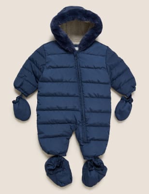 Boys store padded snowsuit