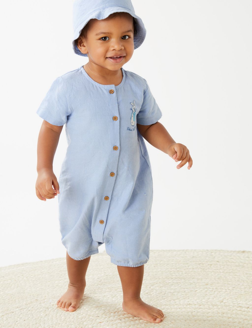 2pc Pure Cotton Peter Rabbit™ Outfit (0 - 3 Yrs) image 1