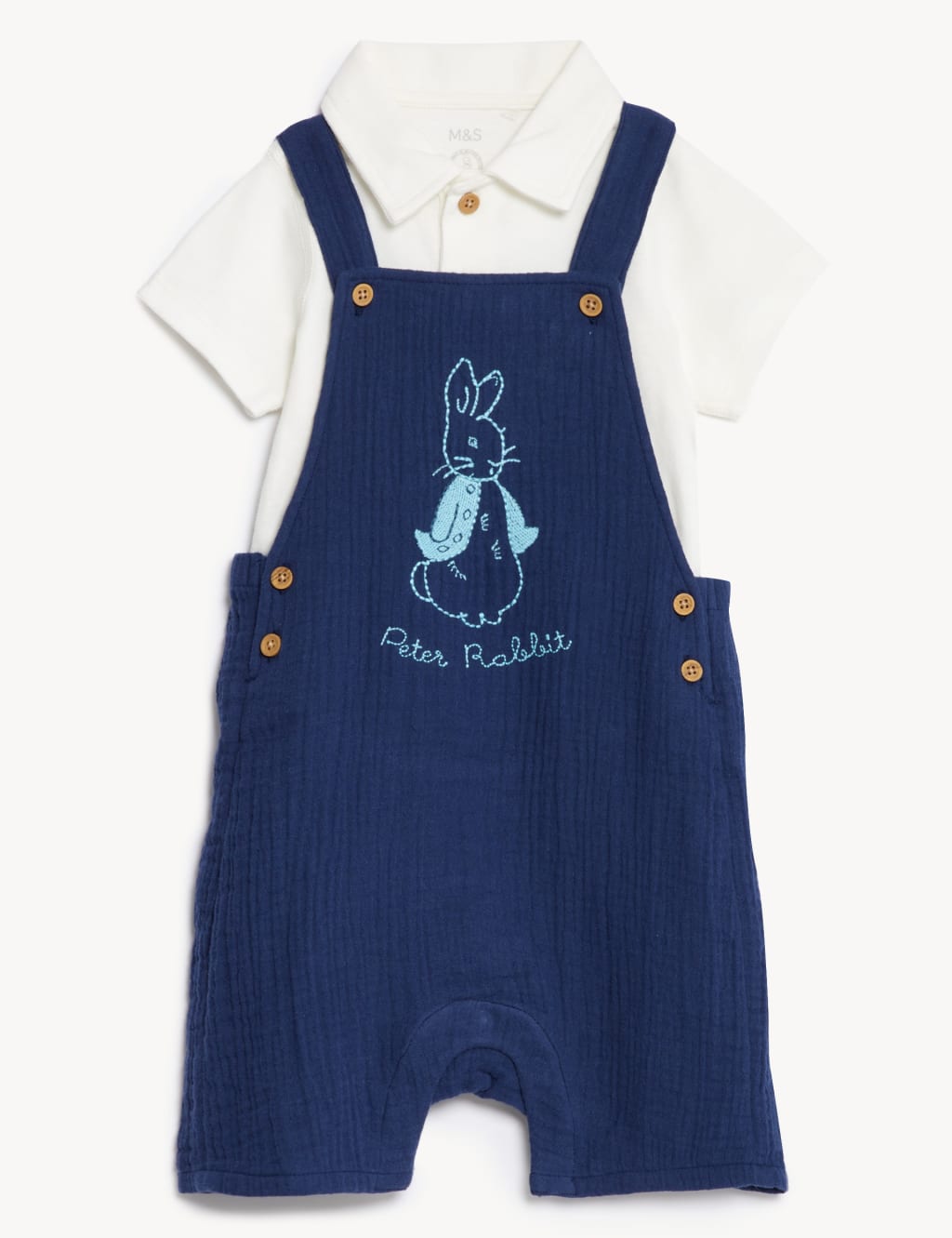 2pc Pure Cotton Peter Rabbit™ Outfit (0-3 Yrs) image 2