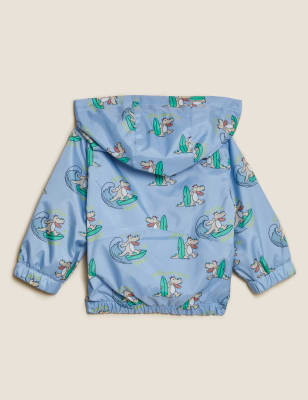 

Boys M&S Collection Surfing Crocodile Windbreaker (0-3 Yrs) - Light Blue Mix, Light Blue Mix