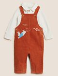 2pk Pure Cotton Cord Peter Rabbit™ Outfit